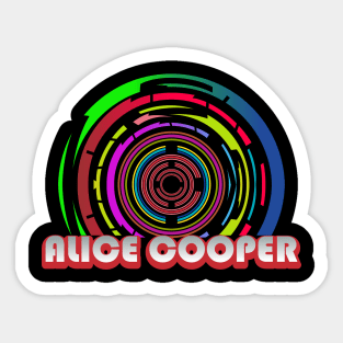 Minimalist Vinyl // Alice Cooper Sticker